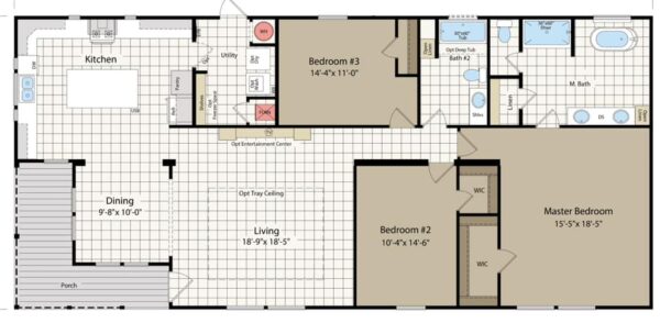 king bedroom model